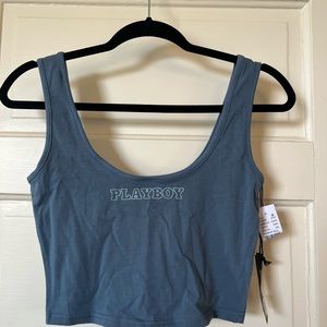 pacsun playboy crop top